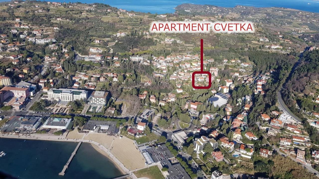 Apartment Cvetka ポルトローシュ エクステリア 写真